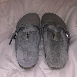 Birkenstocks Boston Shearling shoes NEVER WORN